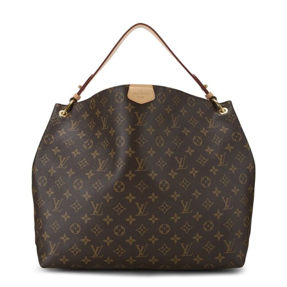 Louis Vuitton Pink Monogram Coated Canvas Graceful Mm (Authentic Pre-Loved)